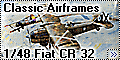 Обзор Classic Airframes 1/48 Fiat CR 32 Chirri